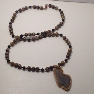 Vintage stone necklace